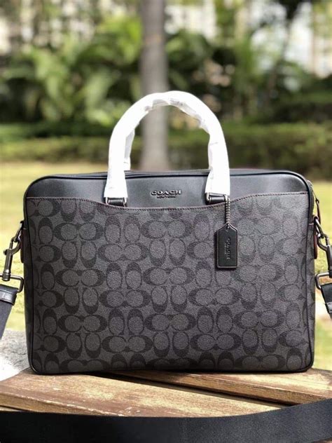 men's coach laptop bag.